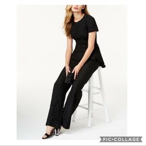 SB Sachin & Babi Lace Wide Leg Pants &
Peplum Top